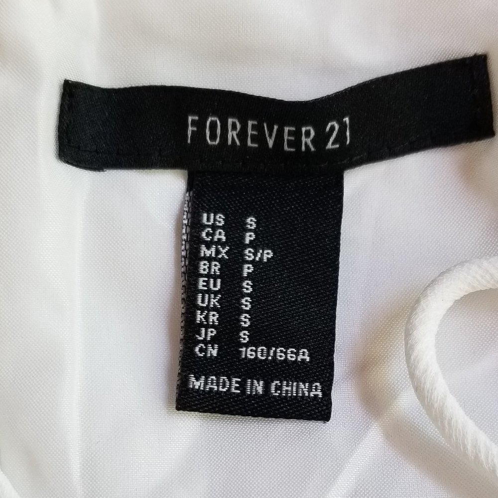 Forever 21 White Floral Spaghetti Strap Romper - Picture 2 of 10